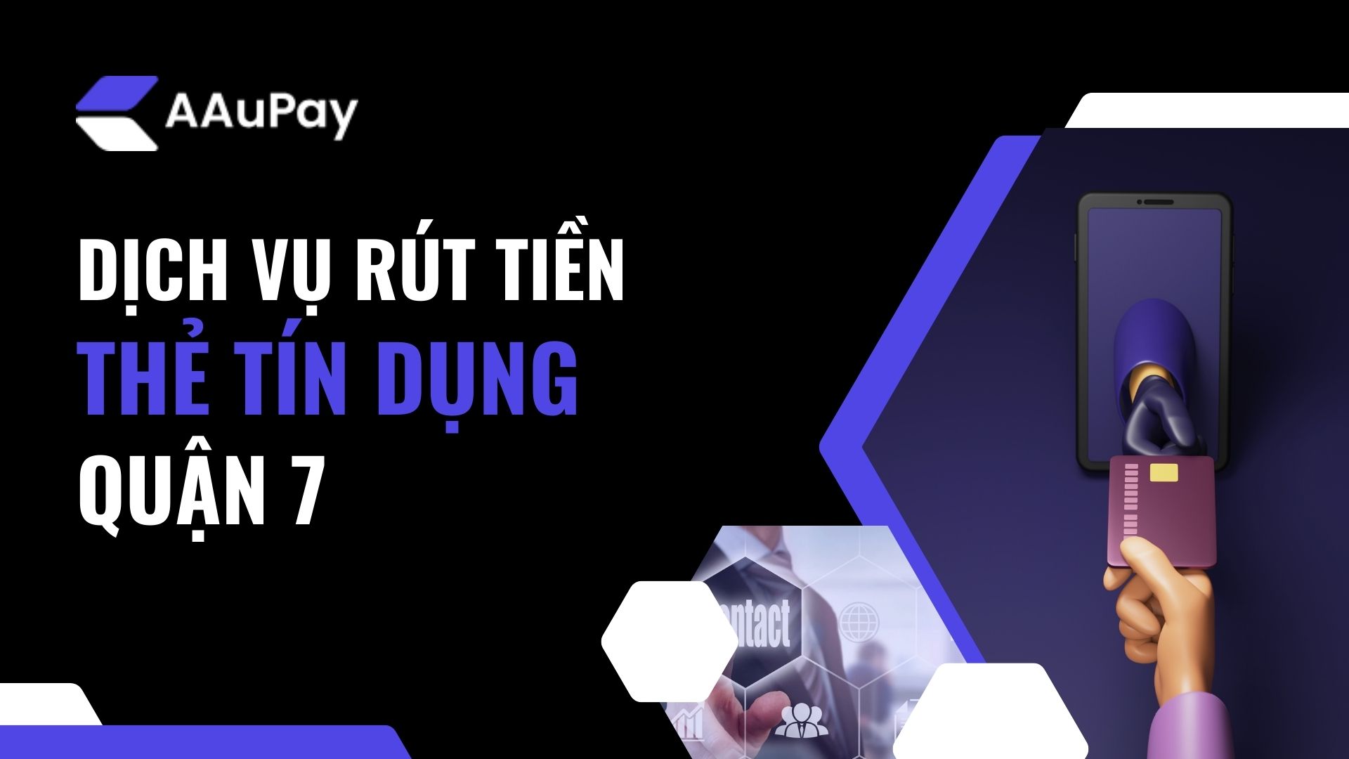 Rút tiền thẻ tín dụng quận 7